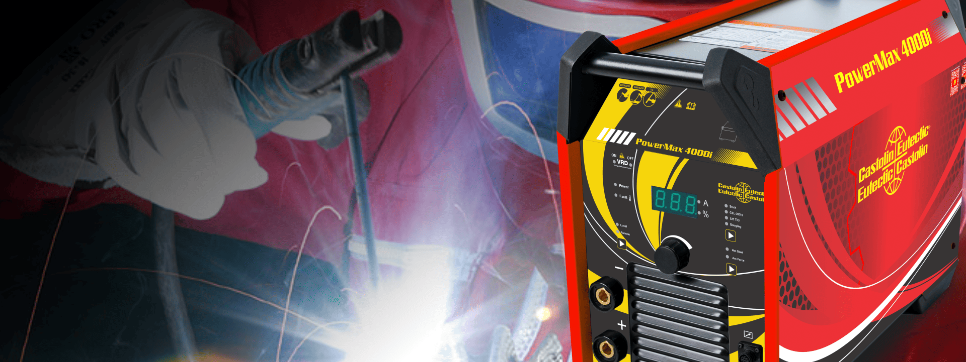 PowerMax 4000i Inversor Para Soldagem com Eletrodos Revestidos de Alta Performance